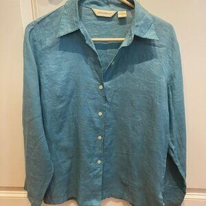 Eddie Bauer Medium Linen Shirt